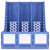得力三栏稳固文件架/文件栏/资料框 蓝色27666对公