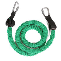 硬派 拉绳弹力带 拉力绳健身训练绳 家用力量拉力器拉力带 健身健美高弹力皮筋拉力绳(绿色(20BL))