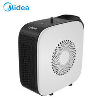 美的(Midea)HF18C电暖风机 迷你小取暖器台式家用电热室内办公室速热(暖风机)