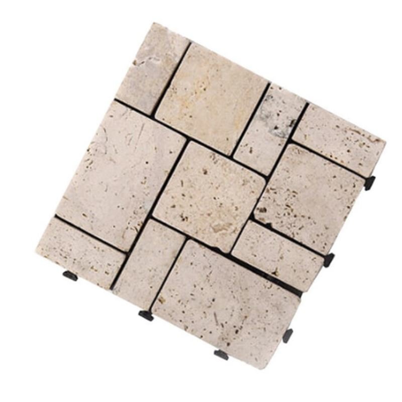俊采云jcy-b54户外地板天然石材阳台庭院地砖防滑景观园林石板30*30cm