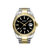 宝柏士（BLWRX）经典极简钢壳钢带BL126310男款手表(黑面金钉)