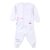安婴保男女儿童麻赛尔面料 舒适环保 保暖内衣套装6944(粉色 73cm)
