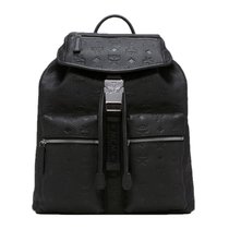 超市-奢侈品/双肩包MCM男士皮革两口袋背包MUK9ABT03BK(黑色)