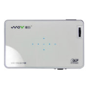 魔影（MOV）MOV 298D便携微型投影机（白色）【真快乐自营 品质保障  镜面工艺  支持视频媒体播放、图片浏览、支持PPT、PDF播放】