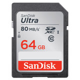闪迪(Sandisk) SDHC UHS-I 高速 存储卡 SD卡 80M/s 64GB