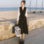 穗啦设计感西装连衣裙秋季韩版时尚洋气减龄气质显瘦假两件裙子女(如图 XL)