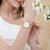 罗西尼CHIC系列时尚石英女表镶钻白盘玫瑰金钢带618856G01B 国美超市甄选