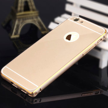 苹果6手机壳新款4.7 iphone6金属边框后盖苹果6plus手机套外壳(4.