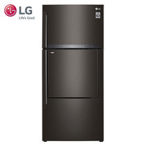LG冰箱GR-B448BLA（GR-A502HXHC ）445L炫晶黑三门 风冷无霜 吧台 变频冰箱