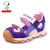 史努比童鞋男童凉鞋夏季男童机能凉鞋包头防踢儿童凉鞋男童鞋S715107(27码/约173mm 紫色)