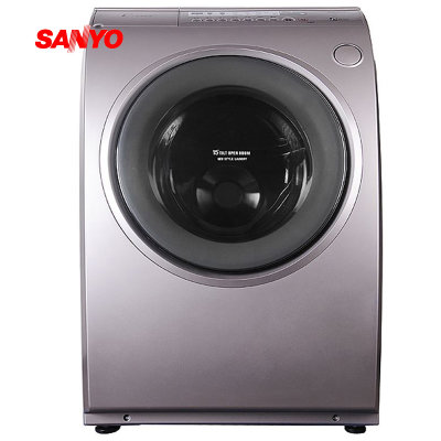 三洋(SANYO) XQG60-L932S 6公斤 滚筒洗衣机 多种洗涤 咖啡金