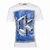 卡文克莱Calvin Klein男士短袖T恤 CK时尚印花半袖纯棉t恤90794(白色 XXL)