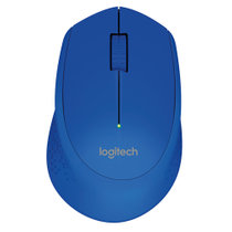 罗技(Logitech) M275 鼠标 蓝色 无线鼠标 舒适曲线
