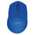 罗技(Logitech) M275 鼠标 蓝色 无线鼠标 舒适曲线