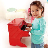 Hape儿童机械钢琴玩具18键木制 3岁+E0318 国美超市甄选