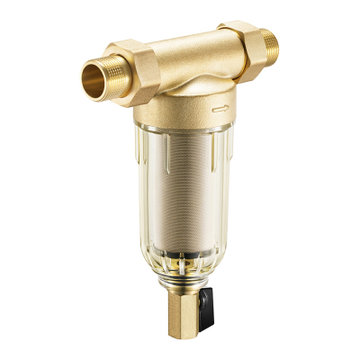 美的midea家用反冲洗前置过滤器qzbw25s9自来水过滤器管道粗滤