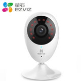 萤石（EZVIZ）C2C 智能网络摄像机 无线摄像头 wifi监控摄像头 高清夜视 手机远程监控 双向对讲智能摄像头(C2C720P 标准标配)