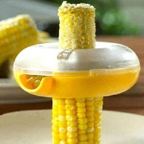 圆形剥玉米器 脱粒机 厨房DIY食品工具 玉米分离器 玉米刨