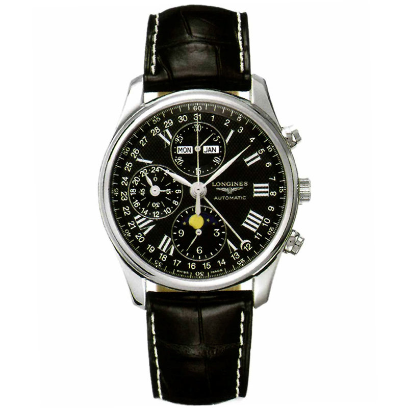 浪琴longiness名匠系列机械男表l2.673.4.51.
