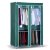 索尔诺简易双人挂式布衣柜 折叠布衣柜 9502 (绿色 9502)