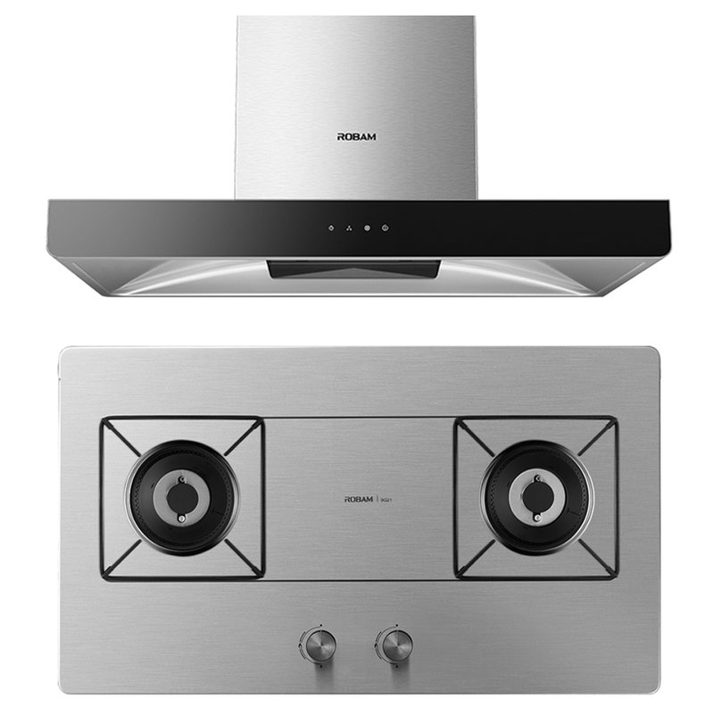 老板(robam) cxw-200-8330 jzt-9g21 欧式 不锈钢 嵌入式 烟灶套餐