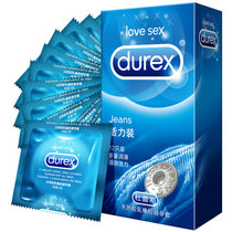 杜蕾斯活力 避孕套男用超薄超润滑安全套 durex12只装男女夫妻情趣计生性用品(白色 12只)