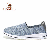 camel/骆驼户外休闲鞋 男款舒适透气轻便套脚休闲鞋 A712304115(灰色 44)