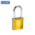苏识 AL638黄 短粱铝制挂锁 （计价单位：个）黄