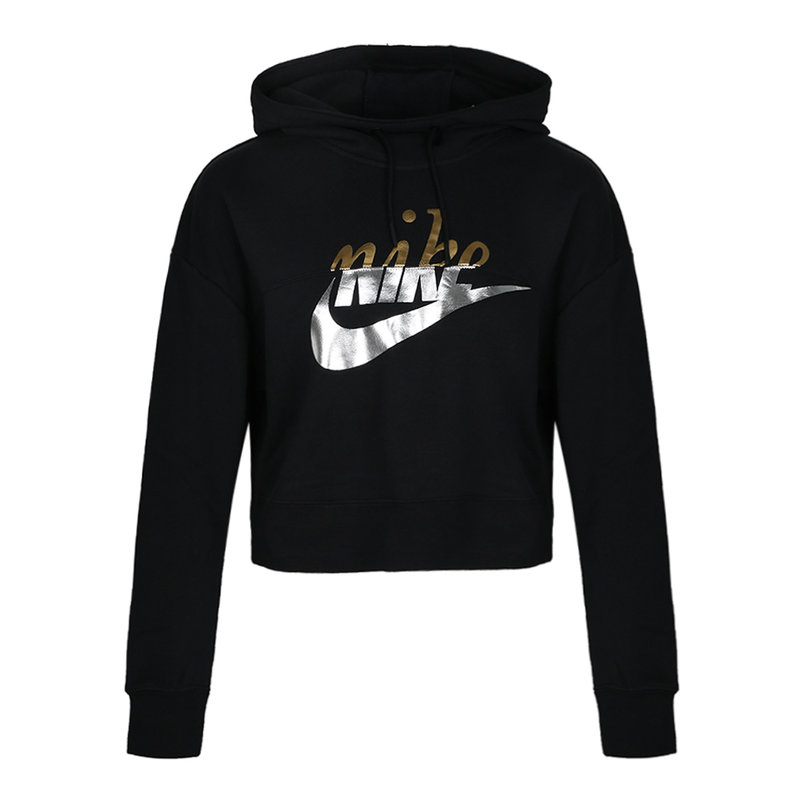 卫衣套头衫nike耐克2018年新款女子aswnswrallyhoodiemtalc套头衫aj