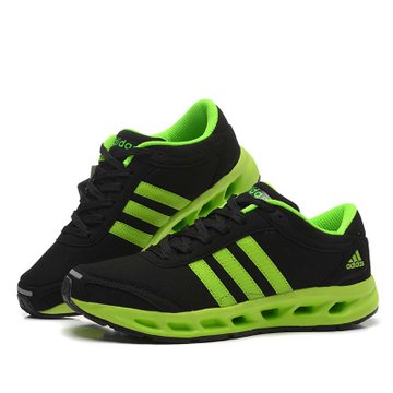 阿迪达斯三叶草避震阴阳鞋气垫透气新款男女款跑鞋 跑步鞋情侣运动