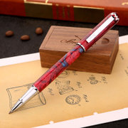 毕加索（PIMIO）签字笔800魔术师系列商务宝珠笔 精品水笔礼盒(红色宝珠笔)