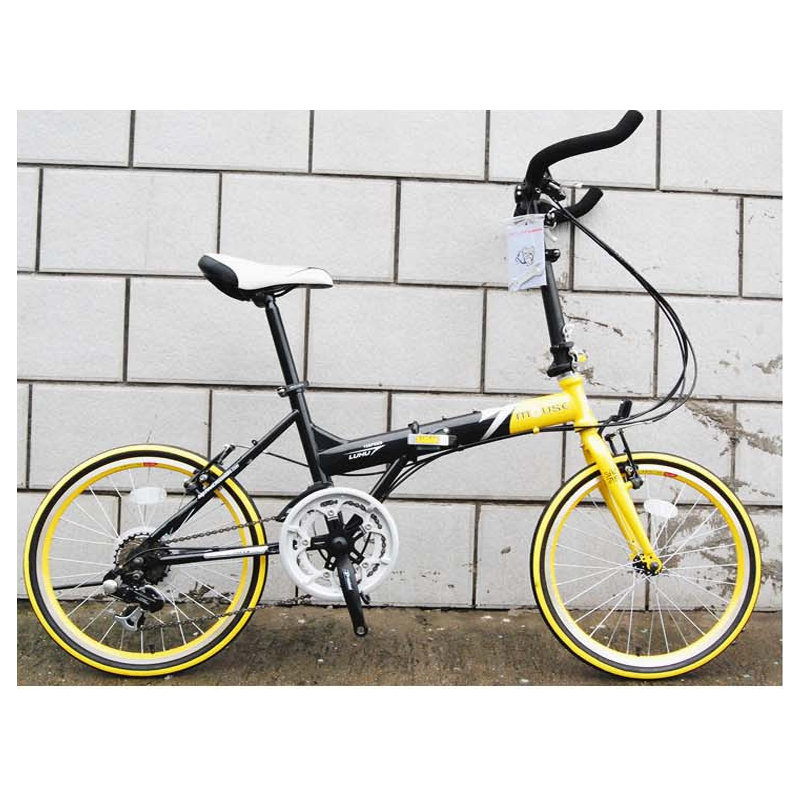 【自行车整车图片】mouse灰鼠折叠车 高碳钢 喜玛诺 12速路虎 20寸