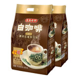 益昌老街2+1原味速溶白咖啡粉冲调饮品100条2000g 马来西亚进口