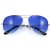 恋上LianSan  太阳眼镜 3025十款可选 防紫外线偏光 太阳镜(银渐蓝C-2)