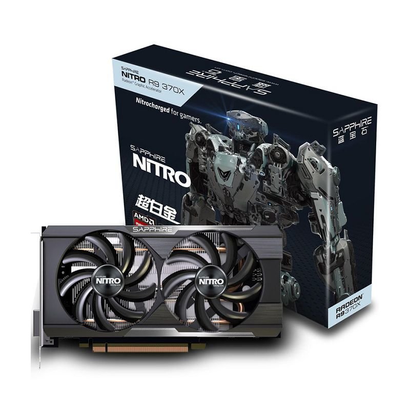 蓝宝石r9 370x 4g超白金 oc显卡