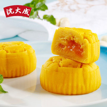 沈大成单只装广式月饼(杨枝甘露味)60g 上海特产 中华老字号 国美超市