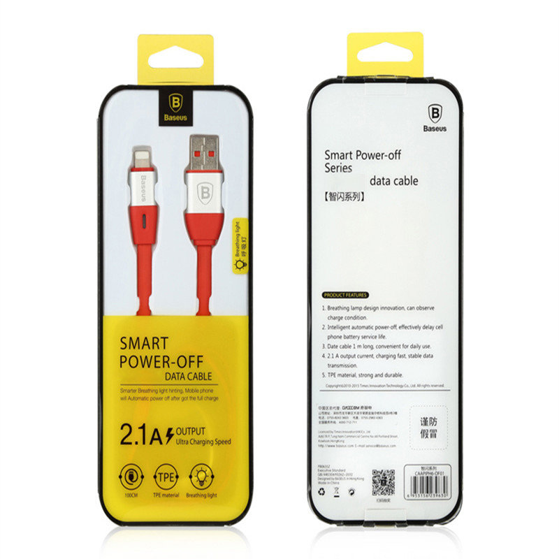 其他手机配件倍思iphone6数据线6siphone5加长5s手机plus充电器发光