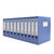 晨光 ADMN4022 档案盒 55mm蓝色档案盒文件盒资料盒 10个装