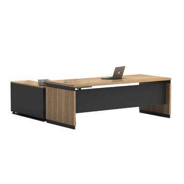 鑫博奥1682#胶板班台1.6米1.8米2米颜色可选 1682#(颜色可选 1800*900