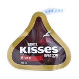好时KISSES 黑巧克力 82g/袋