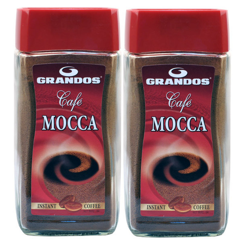 grandos/格兰特 摩卡黑咖啡100g*2瓶 德国品质 原装进口