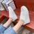 厚底小白鞋网红女鞋2021年秋季新款学生鞋子休闲板鞋女生运动鞋(白色 38)