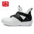艾弗森2019黑白双色款防滑减震篮球鞋(白色 39)