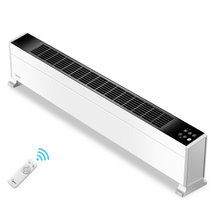 美的（Midea）踢脚线电暖器 HDY22L 智能遥控 预约定时 倾倒断电 家用节能防水取暖器