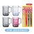 日本漱口杯家用牙刷杯网红款刷牙杯子家庭套装牙缸ins情侣洗漱杯(水晶白1个+透明紫1个+高级灰2个)