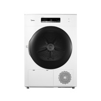 美的10公斤KG热泵式烘干衣机 家用滚筒式MH100-H1W