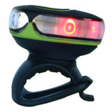 海拉Mini LED灯 自行车夜骑 夜跑 徒步 登山 出游 户外照明 防水便携式多功能灯(绿色 绿色)