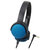 铁三角（Audio-technica）ATH-AR1iS 轻便携型耳罩式智能手机耳麦 蓝色