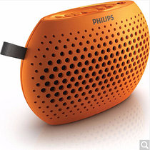 飞利浦(PHILIPS) SBM100 ORG 插卡音箱 口袋迷你小音响 音乐MP3外响播放器 FM收音机 橙色