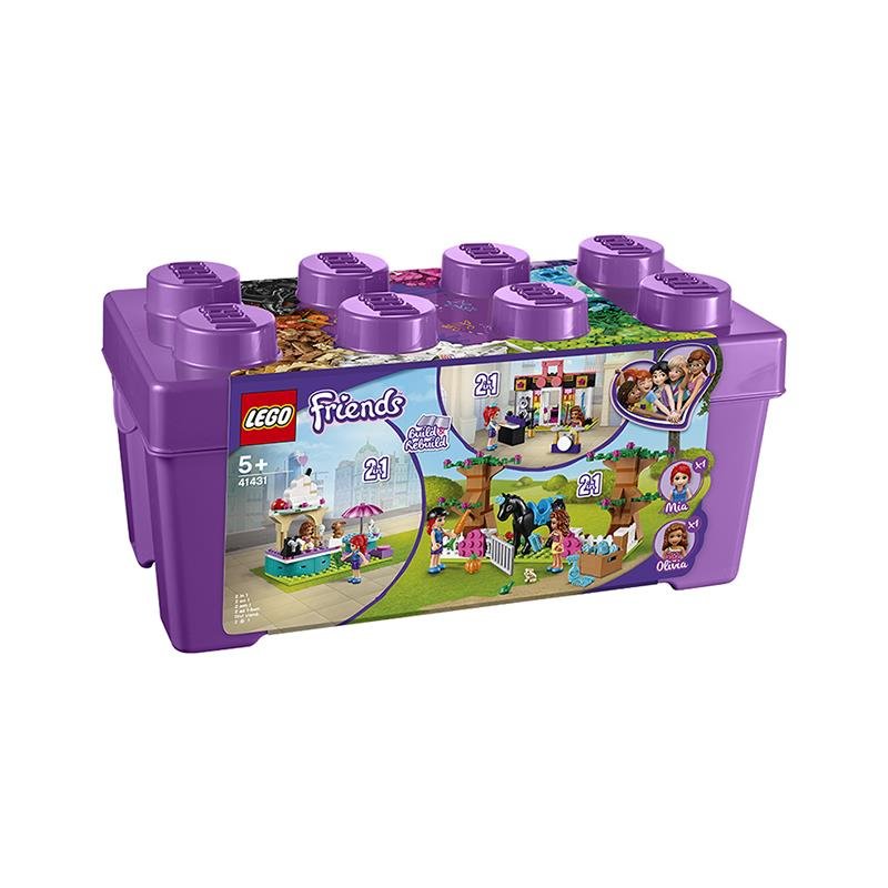 乐高好朋友系列心湖城积木盒41431拼插积木玩具